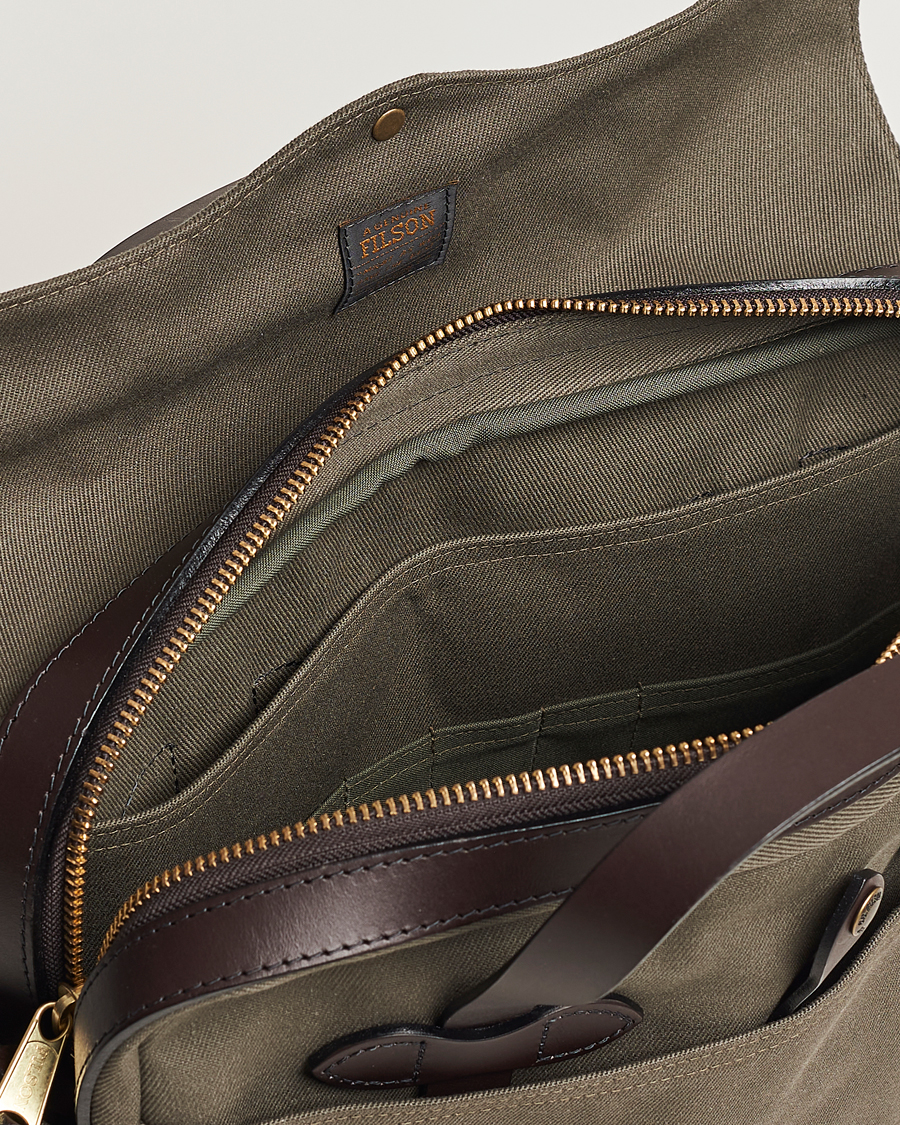 Men | Bags | Filson | Original Briefcase Otter Green