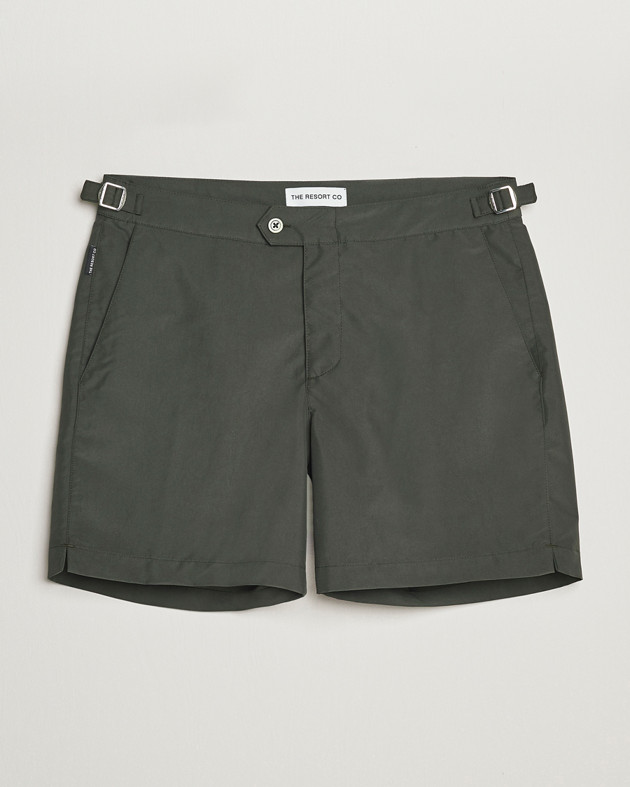 Men | Swimwear | The Resort Co | Tailored Swim Shorts Aloe Grey