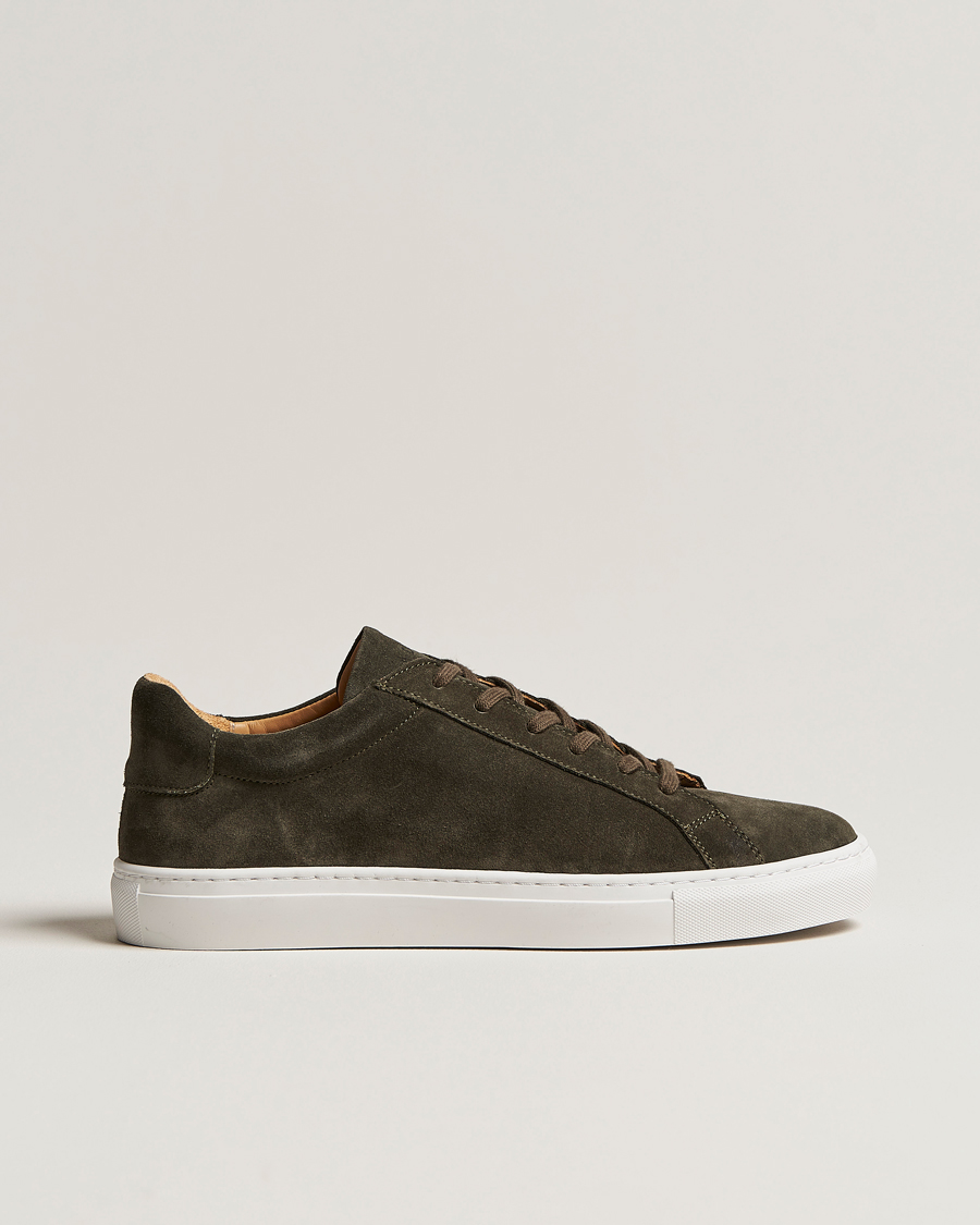 Men | A Day's March Marching Suede Sneaker Dark Olive | A Day's March | Marching Suede Sneaker Dark Olive