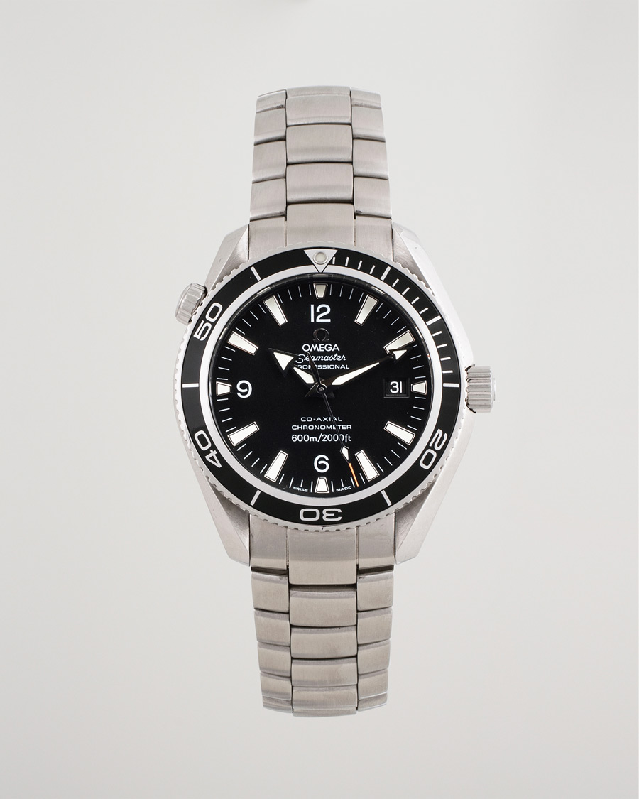 Men | Omega Pre-Owned Seamaster Planet Ocean 2201.50.00 Steel Black | Omega Pre-Owned | Seamaster Planet Ocean 2201.50.00 Steel Black