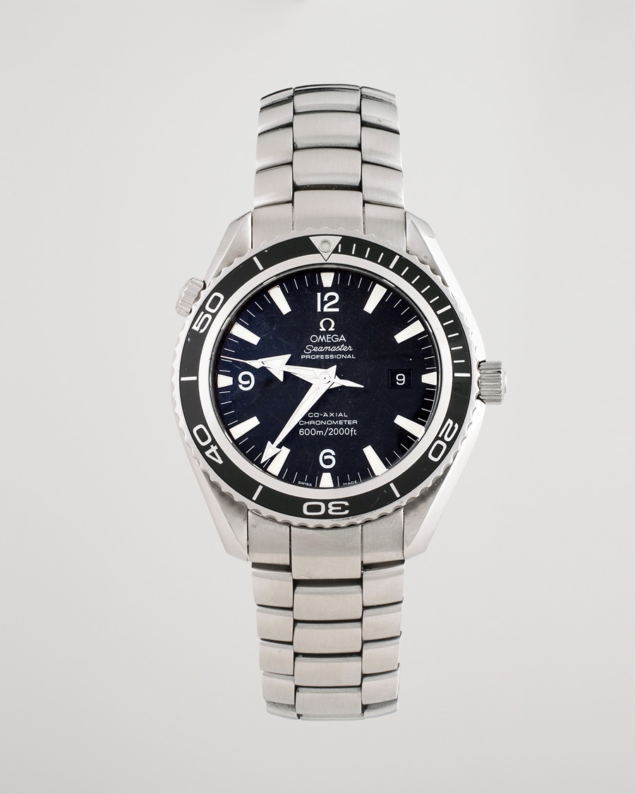 Men | Omega Pre-Owned Seamaster Planet Ocean 2200.50.00 Steel Black | Omega Pre-Owned | Seamaster Planet Ocean 2200.50.00 Steel Black