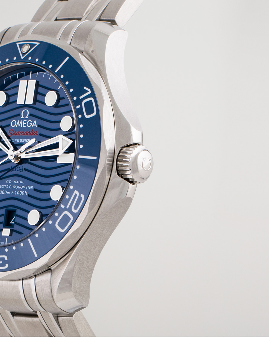 Men | Omega Pre-Owned Seamaster Diver 300M 210.30.42.20.03.001 Steel Blue | Omega Pre-Owned | Seamaster Diver 300M 210.30.42.20.03.001 Steel Blue