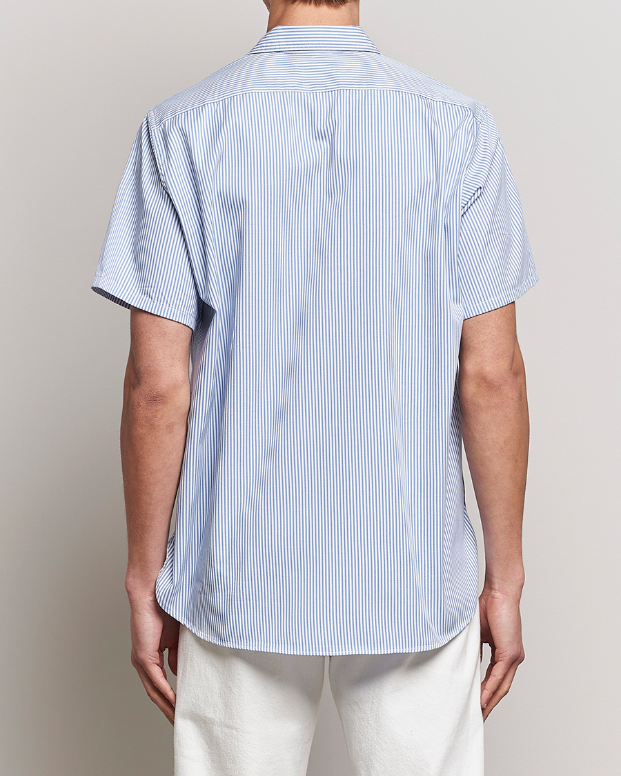 Men | Shirts | BEAMS PLUS | Short Sleeve Work Shirt Light Blue