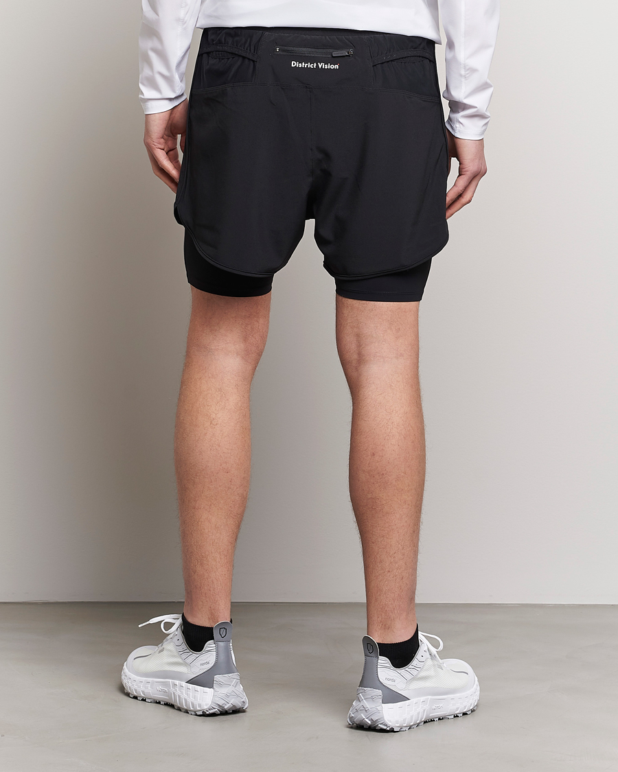 Men | Shorts | District Vision | Aaron Trail Shorts Black