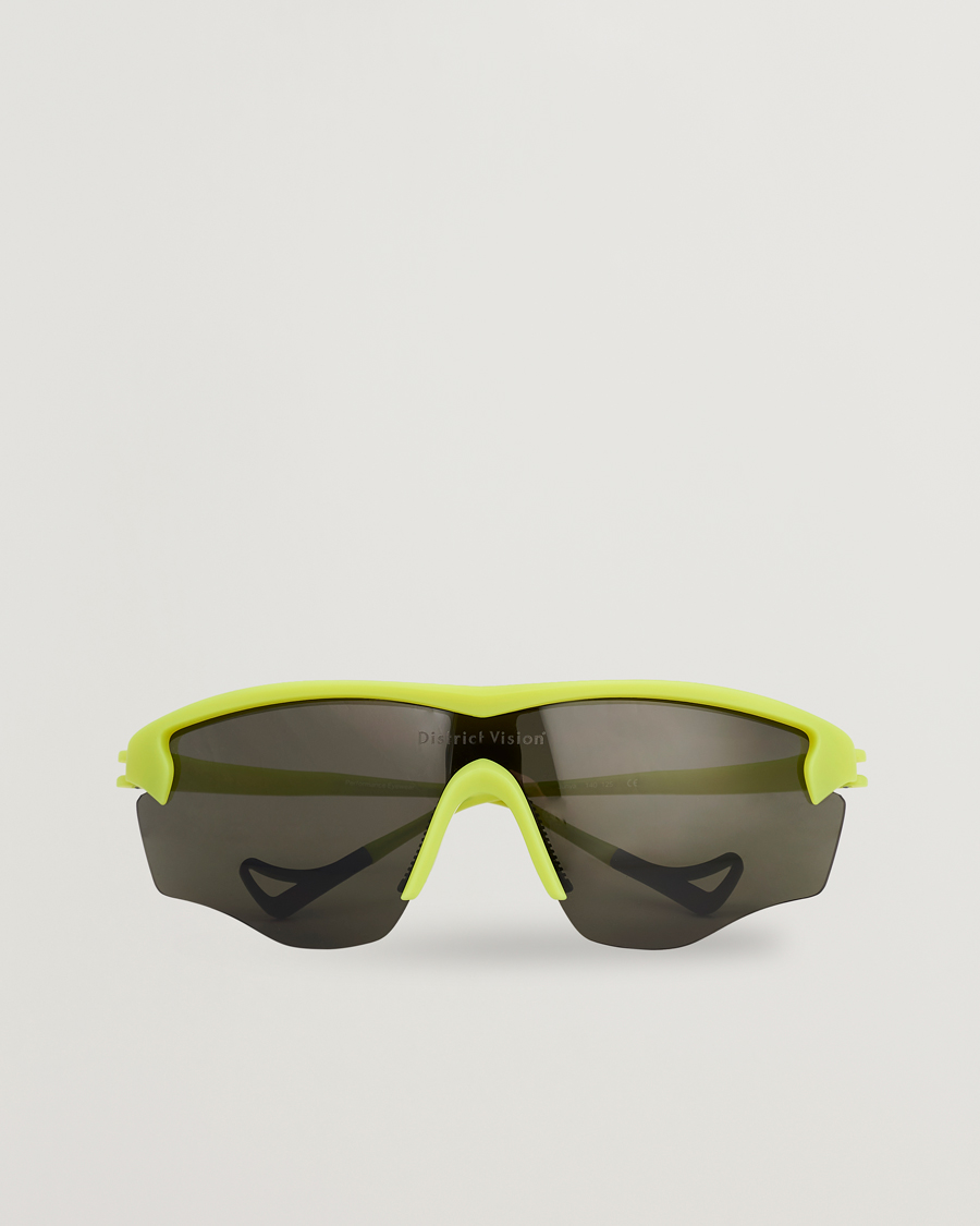 Men | Sunglasses | District Vision | Junya Racer Electric Green