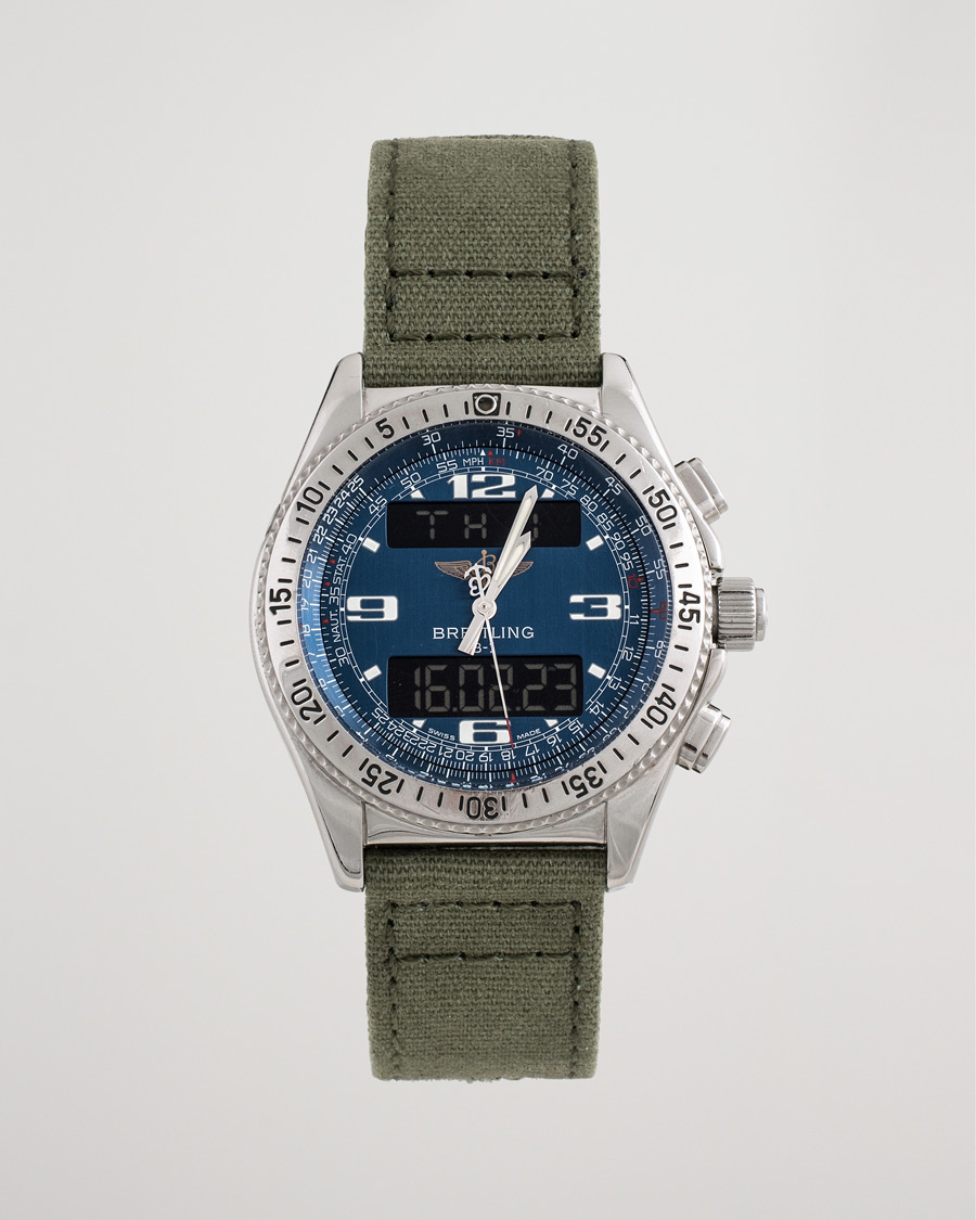 Men | Pre-Owned & Vintage Watches | Breitling Pre-Owned | B-1 A68362 Steel Blue