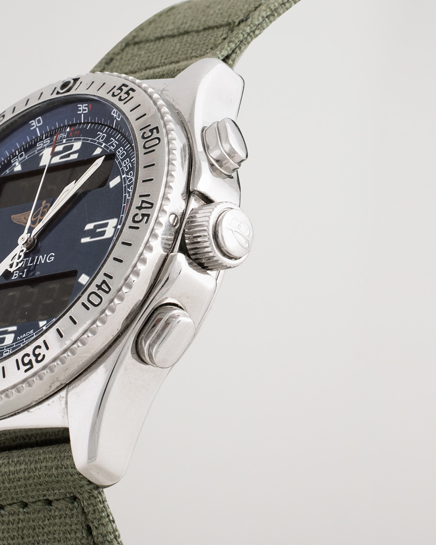 Men | Pre-Owned & Vintage Watches | Breitling Pre-Owned | B-1 A68362 Steel Blue