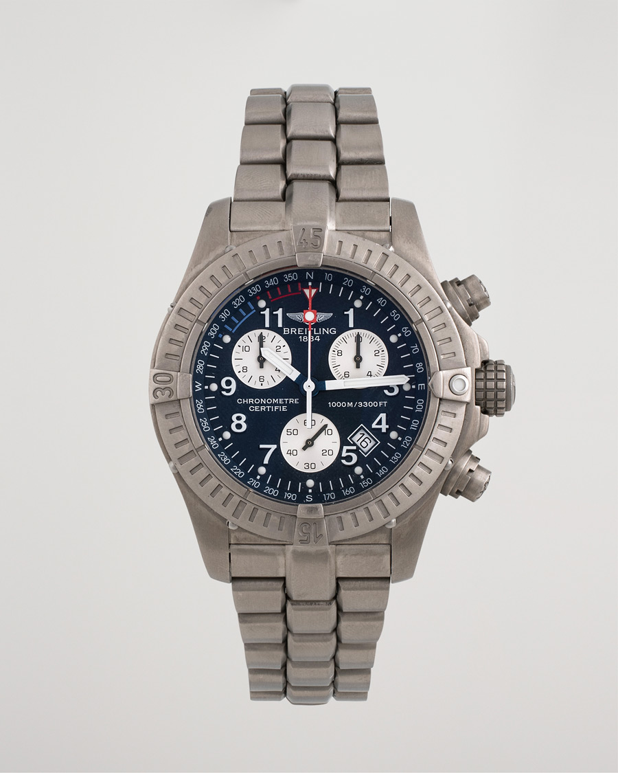Men | Pre-Owned & Vintage Watches | Breitling Pre-Owned | AvengerM1 E73360 Titan Blue