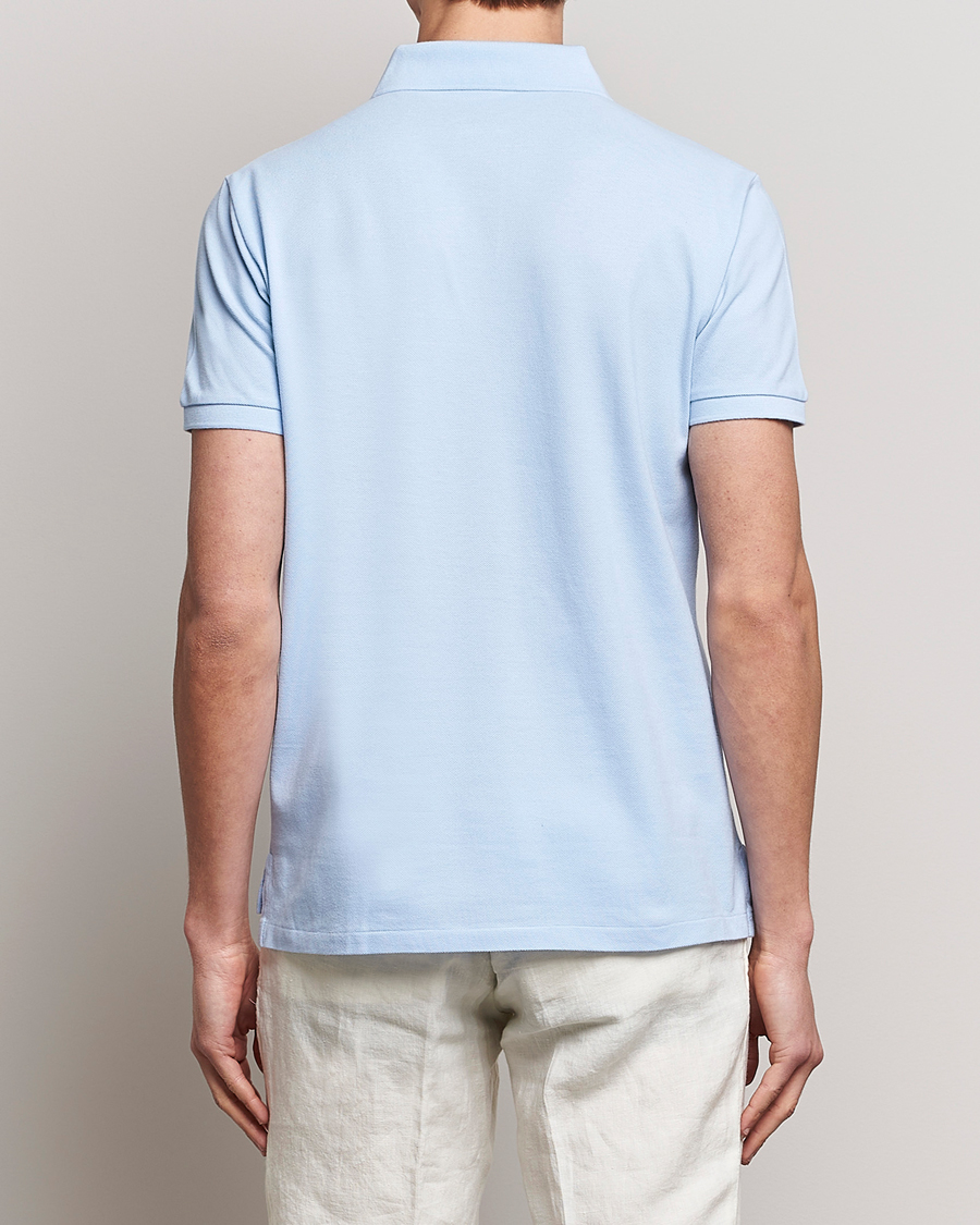 Men | Polo Shirts | Polo Ralph Lauren | Custom Slim Fit Polo Office Blue