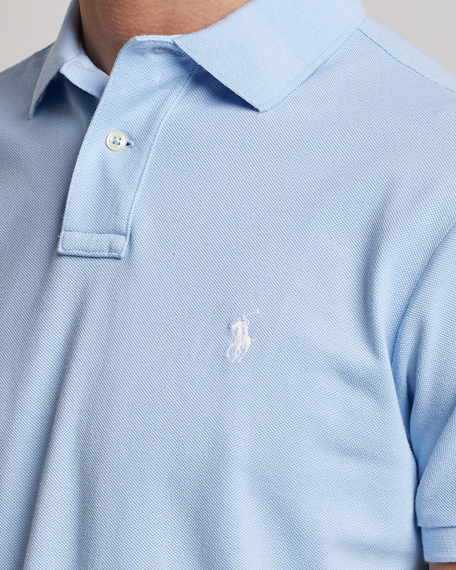 Men | Polo Shirts | Polo Ralph Lauren | Custom Slim Fit Polo Office Blue