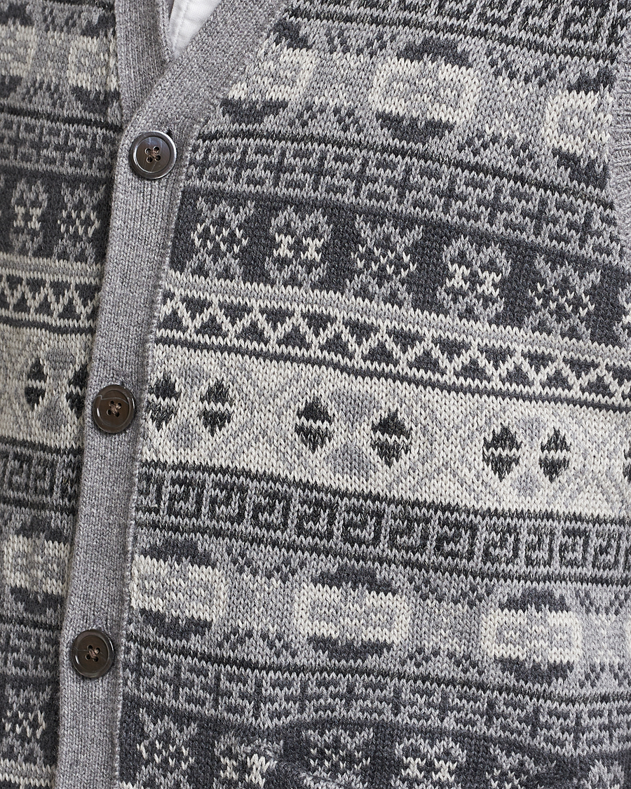 Men | Sweaters & Knitwear | Polo Ralph Lauren | Knitted Fairisle Vest Grey