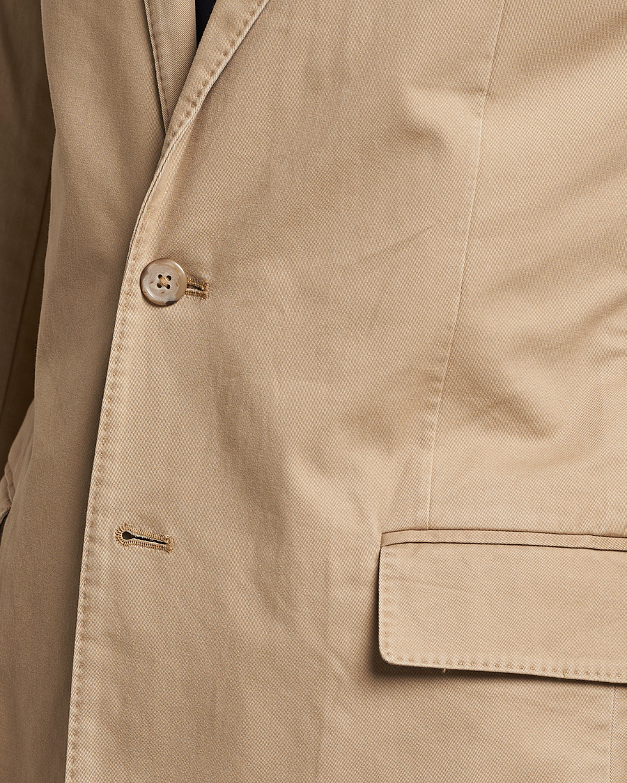 Men | Blazers | Polo Ralph Lauren | Cotton Stretch Sportcoat Monument Tan