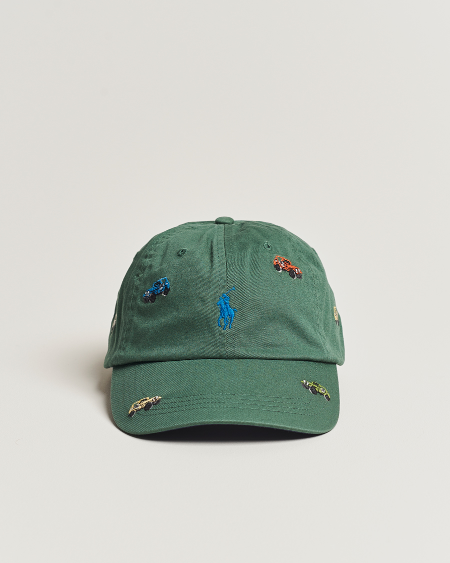 Men | Polo Ralph Lauren Twill Printed Jeeps Sports Cap Washed Forest | Polo Ralph Lauren | Twill Printed Jeeps Sports Cap Washed Forest