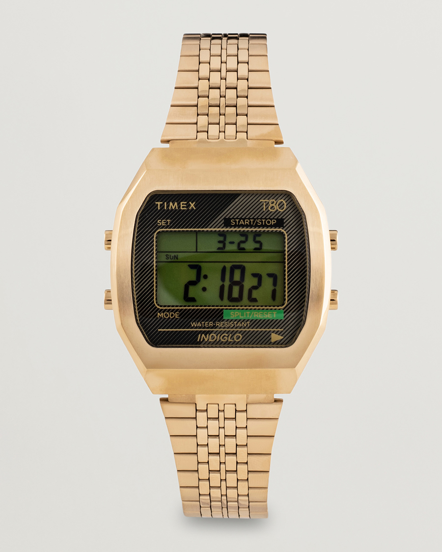 Men | Timex T80 Stainless Steel 36mm Gold | Timex | T80 Stainless Steel 36mm Gold