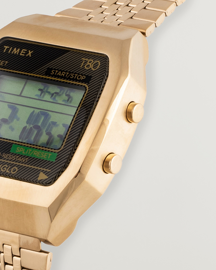 Men | Timex T80 Stainless Steel 36mm Gold | Timex | T80 Stainless Steel 36mm Gold