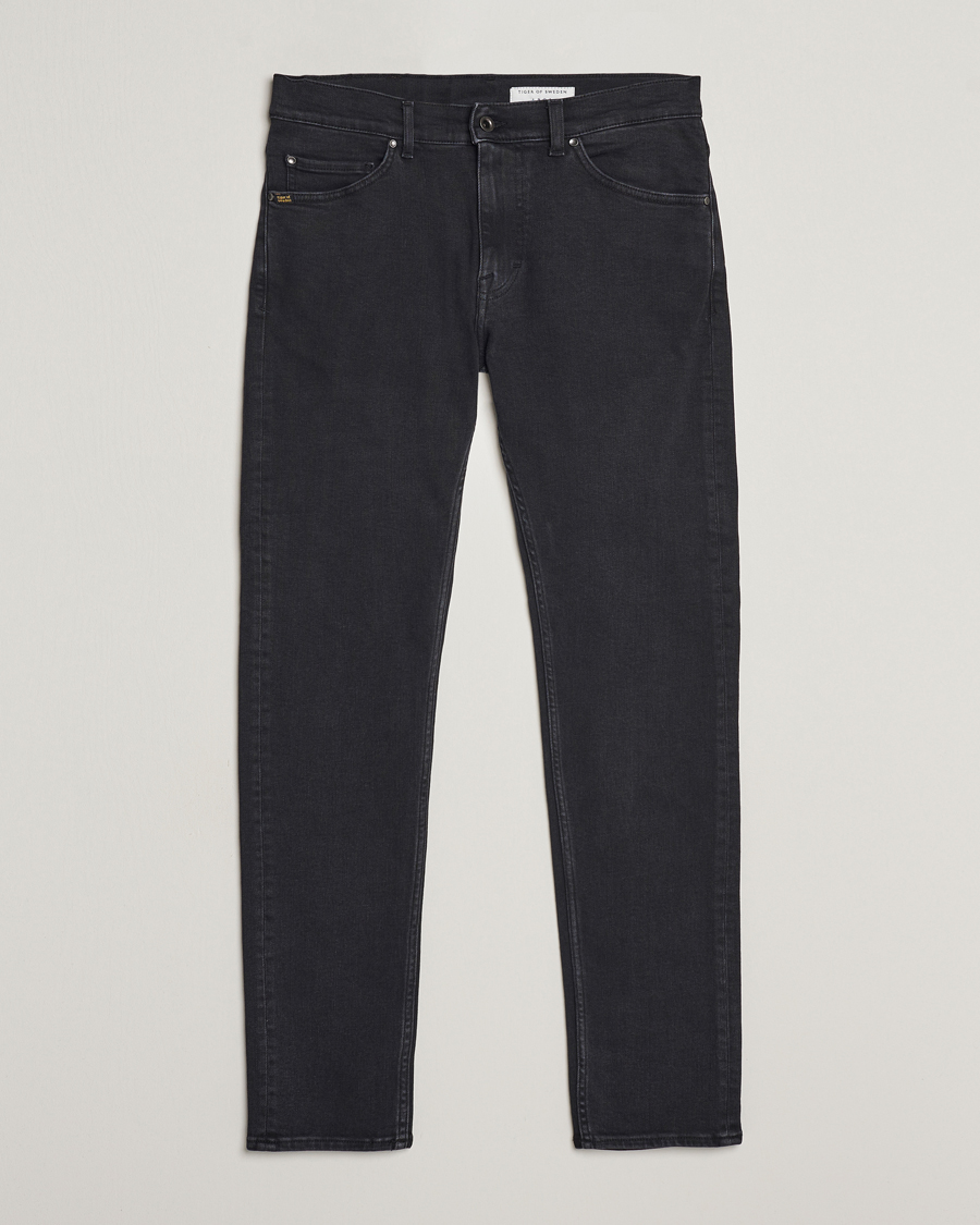 Men | Jeans | Tiger of Sweden | Evolve Stretch Cotton Jeans Black