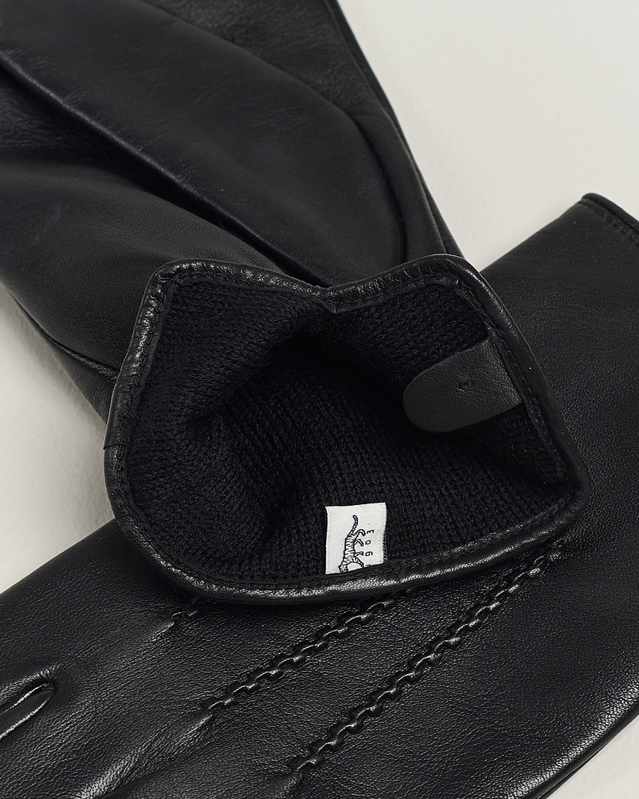 Men | Tiger of Sweden Garvin Leather Gloves Black | Tiger of Sweden | Garvin Leather Gloves Black
