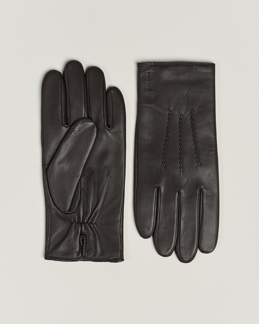 Men | Tiger of Sweden Garvin Leather Gloves Brown | Tiger of Sweden | Garvin Leather Gloves Brown