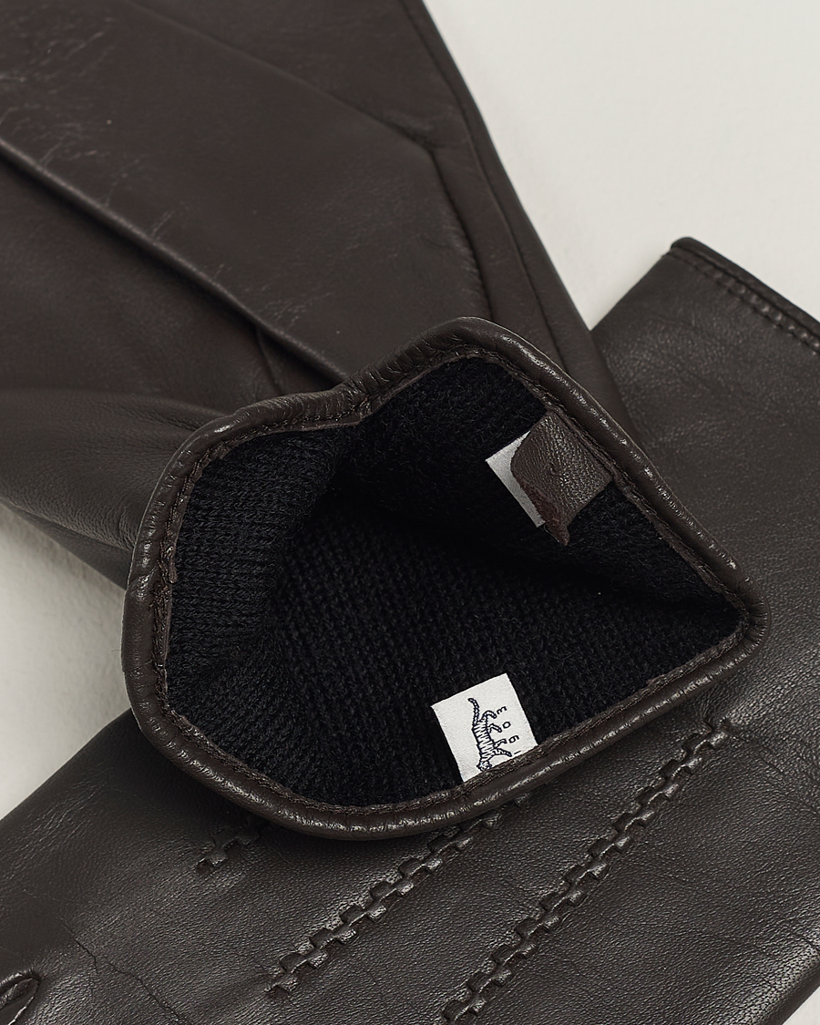Men | Tiger of Sweden Garvin Leather Gloves Brown | Tiger of Sweden | Garvin Leather Gloves Brown