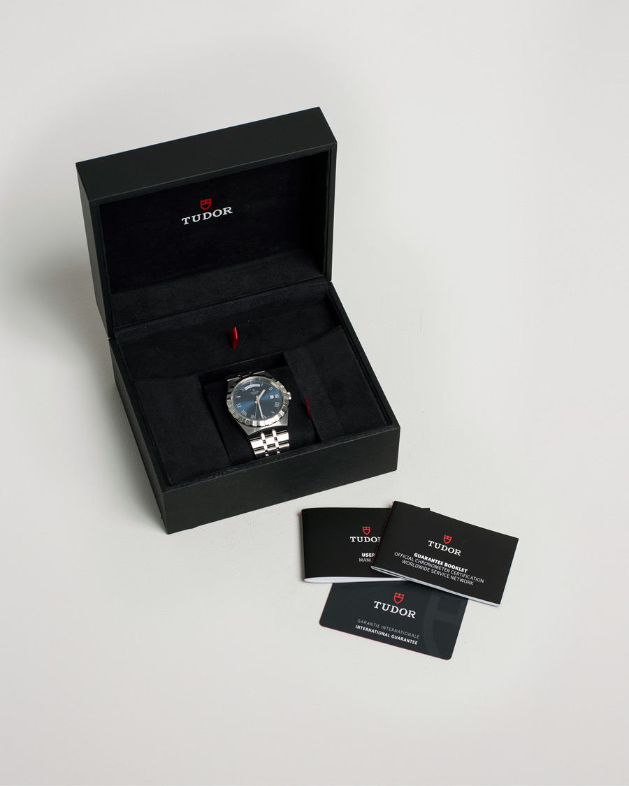 Men | Pre-Owned & Vintage Watches | Tudor Pre-Owned | Royal Date Day 28600-91060 Steel Blue