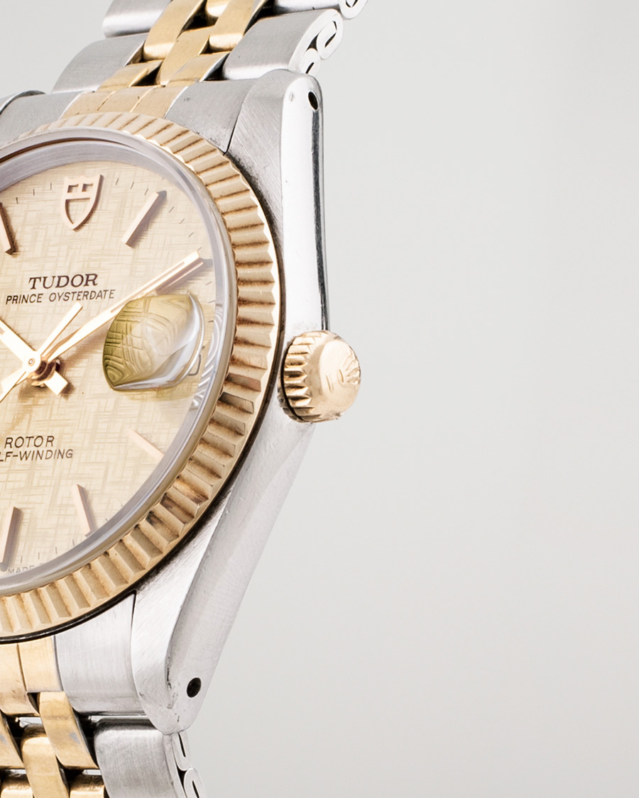 Men | Pre-Owned & Vintage Watches | Tudor Pre-Owned | Prince Oysterdate 74033 Gold Steel Gold