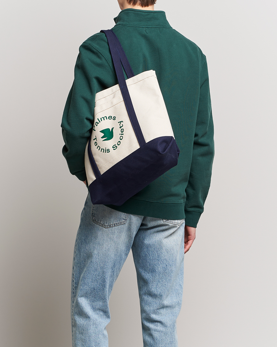Men | Palmes Society Tote Bag Navy | Palmes | Society Tote Bag Navy