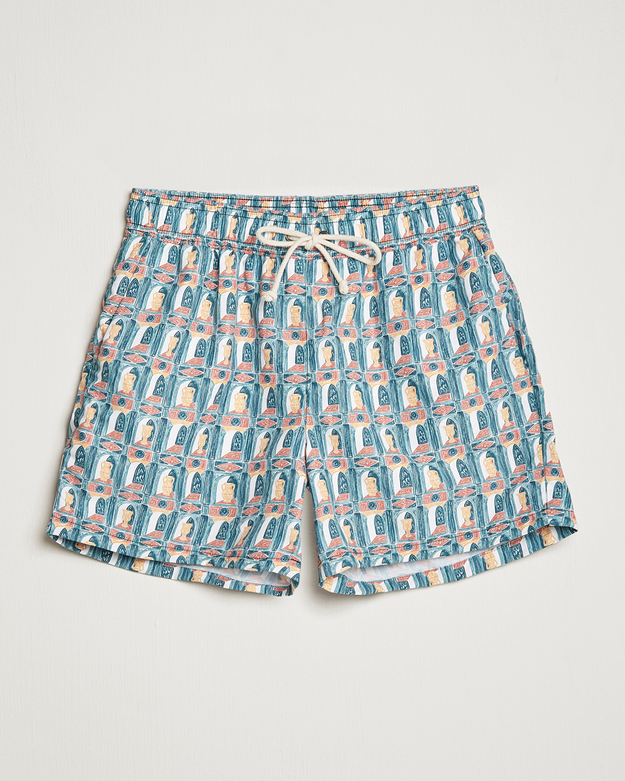 Men | Swimwear | Ripa Ripa | Printed Swimshorts Green