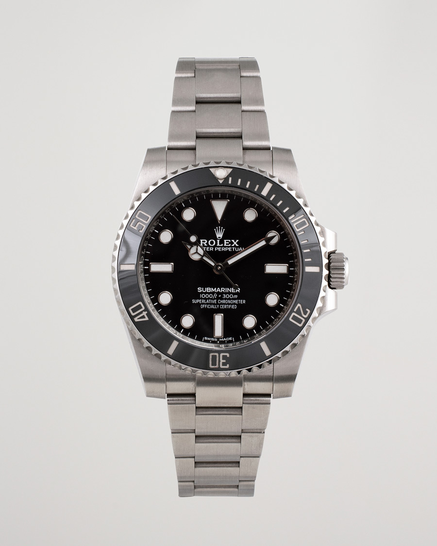 Men | Pre-Owned & Vintage Watches | Rolex Pre-Owned | Submariner 114060 Oyster Perpetual Steel Black