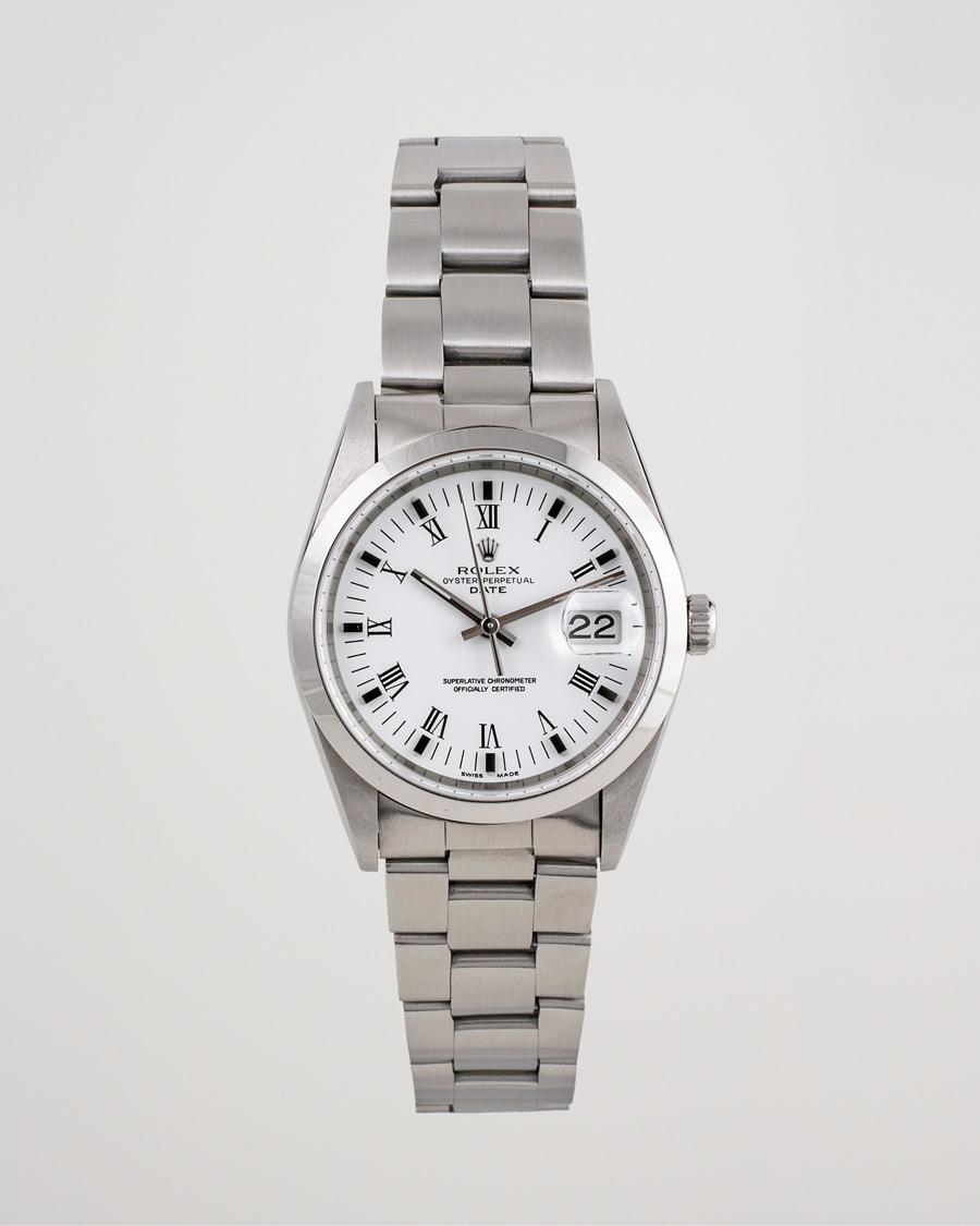 Men | Pre-Owned & Vintage Watches | Rolex Pre-Owned | Date 15200 Oyster Perpetual Steel White