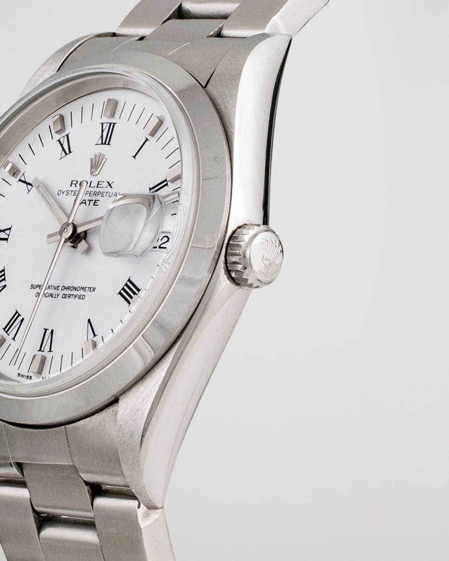 Men | Pre-Owned & Vintage Watches | Rolex Pre-Owned | Date 15200 Oyster Perpetual Steel White