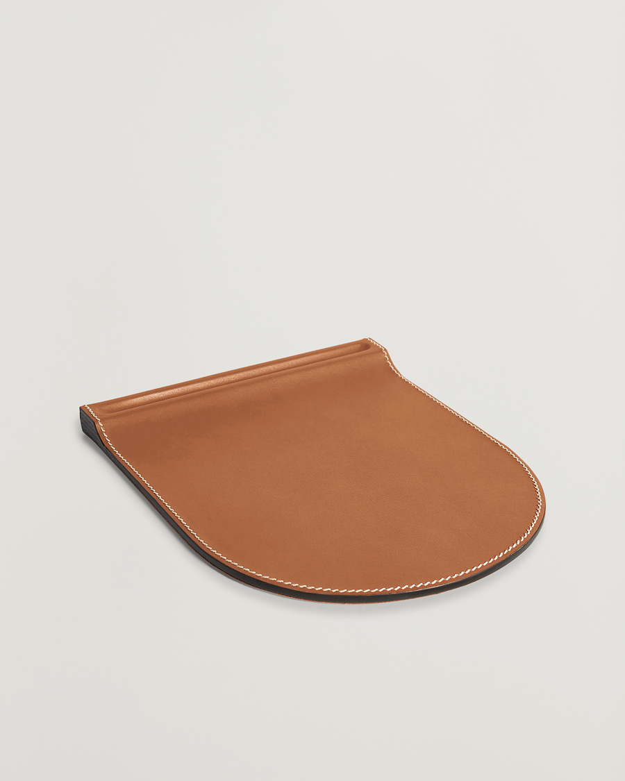 Men | Home | Ralph Lauren Home | Brennan Leather Mouse Pad Saddle Brown