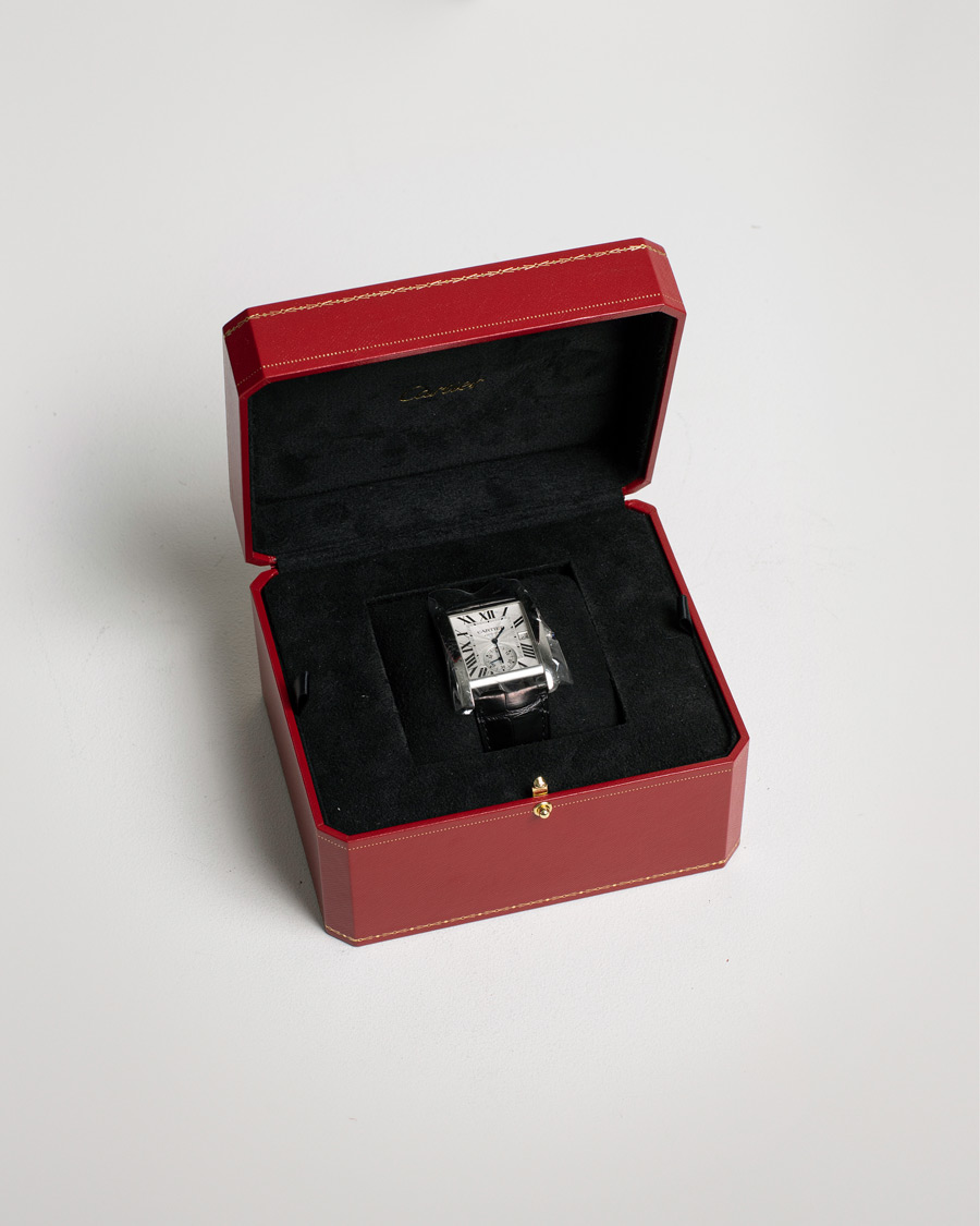 Men | Pre-Owned & Vintage Watches | Cartier Pre-Owned | Tank MC W5330003 Steel White