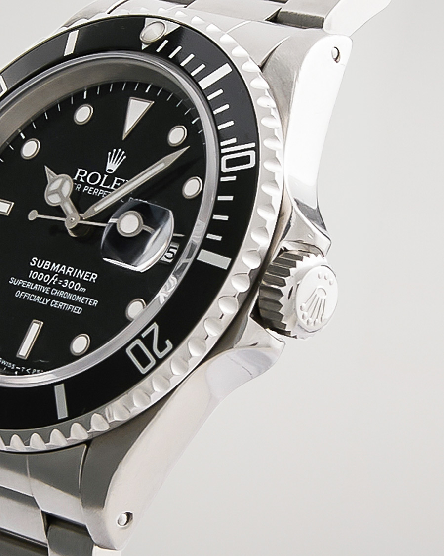 Men | Pre-Owned & Vintage Watches | Rolex Pre-Owned | Submariner Date 16610 Steel Black