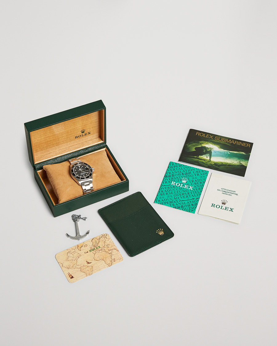 Men | Pre-Owned & Vintage Watches | Rolex Pre-Owned | Submariner Date 16610 Steel Black