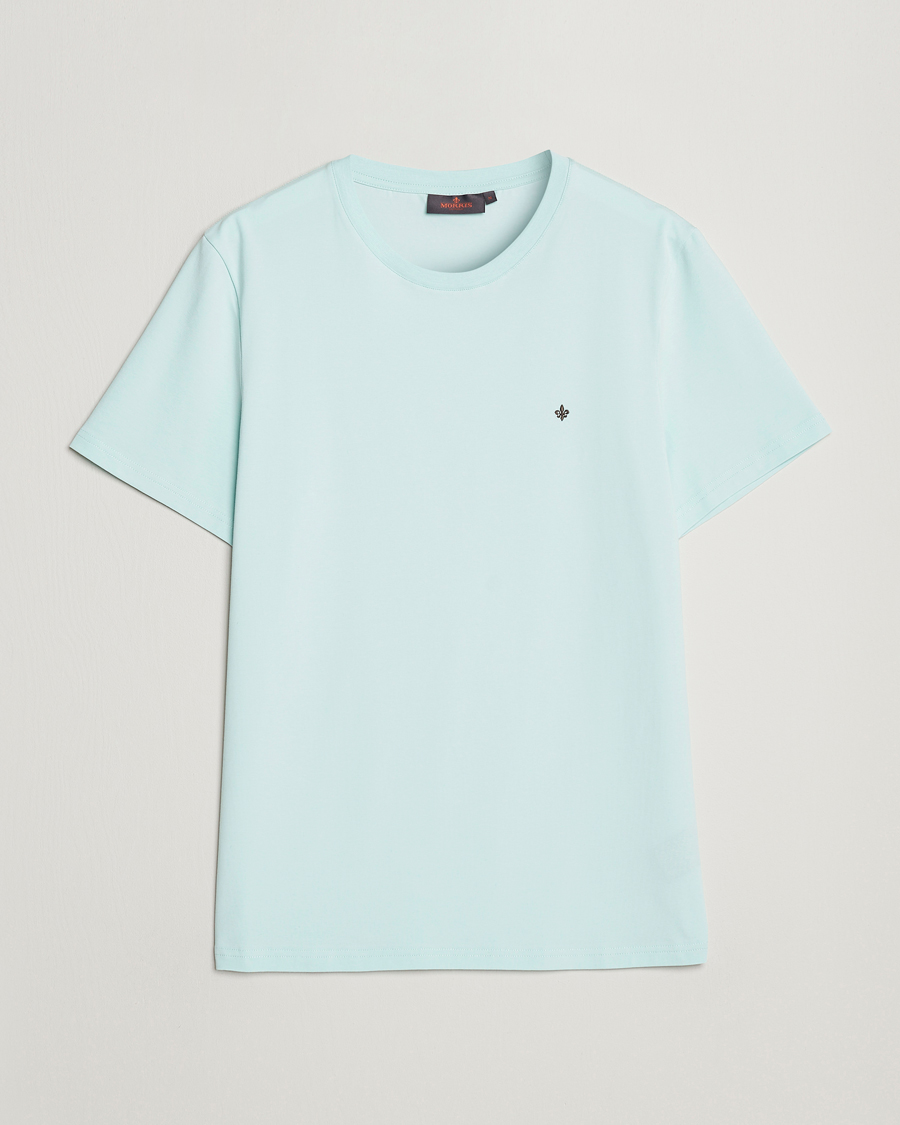 Men | T-Shirts | Morris | James Cotton T-Shirt Turquoise