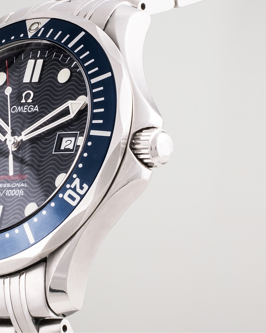 Men | Pre-Owned & Vintage Watches | Omega Pre-Owned | Seamaster Diver 300M 22218000 Steel Blue