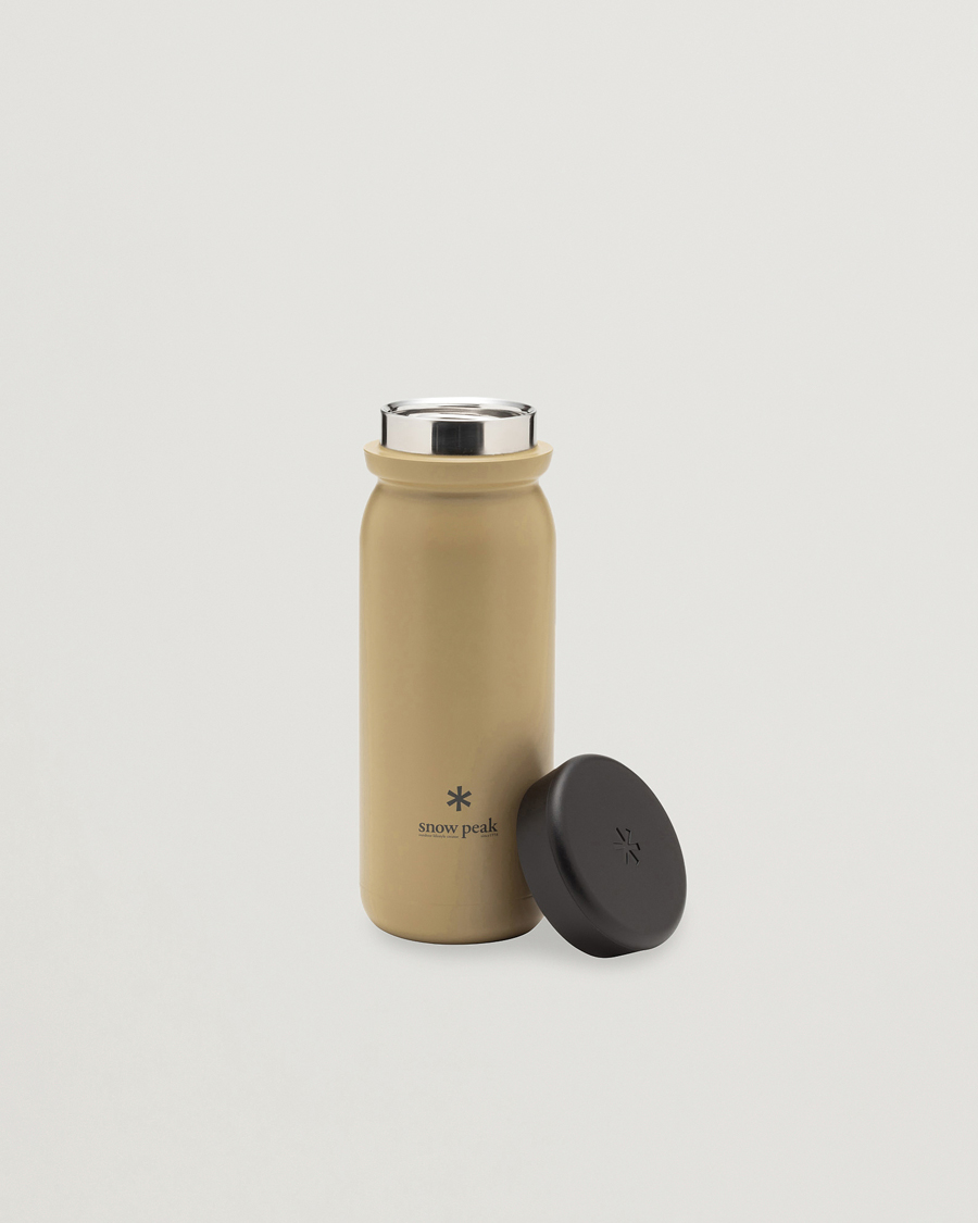 Men | Camping gear | Snow Peak | Stainless Vacuum Bottle 500 Sand