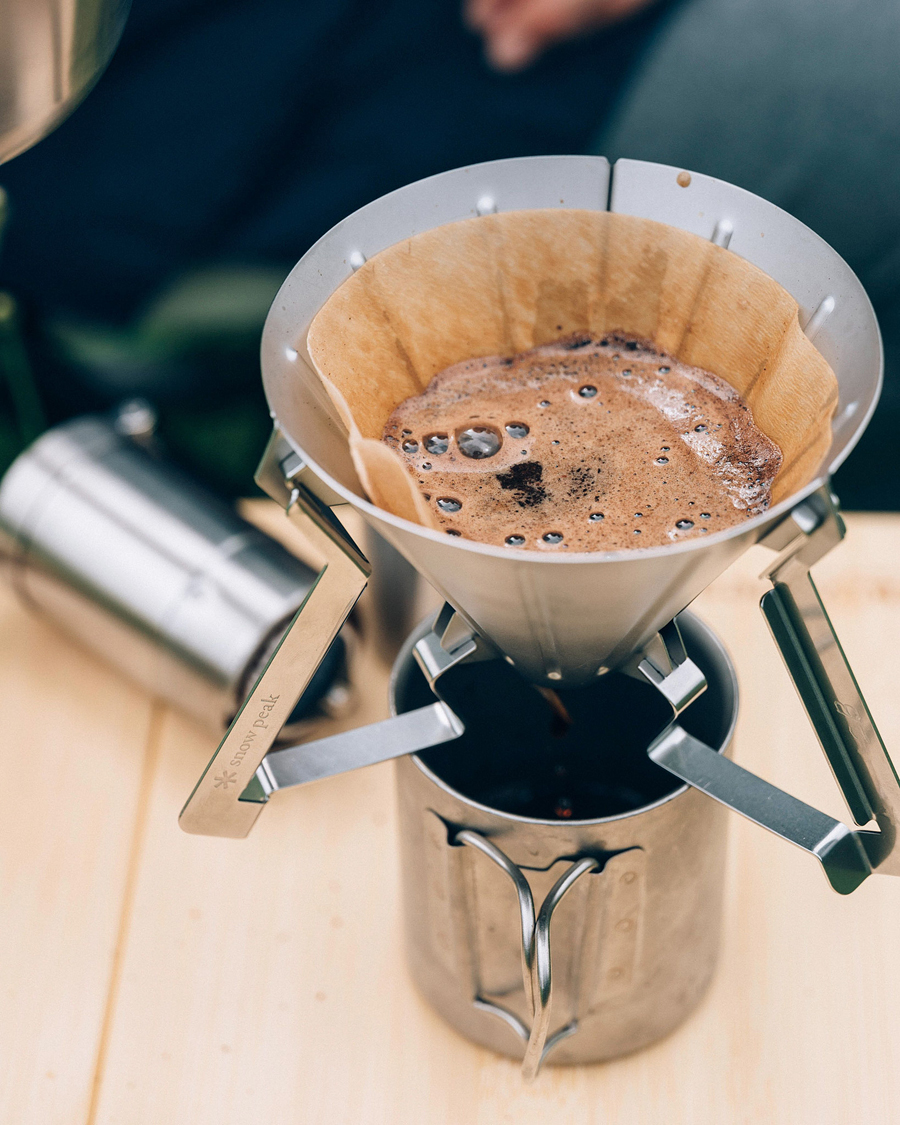 Men | Camping gear | Snow Peak | Field Barista Coffee Dripper Stainless Steel