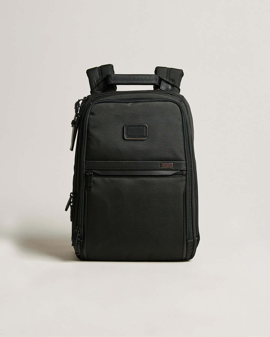 Men | Bags | TUMI | Alpha 3 Slim Backpack Black