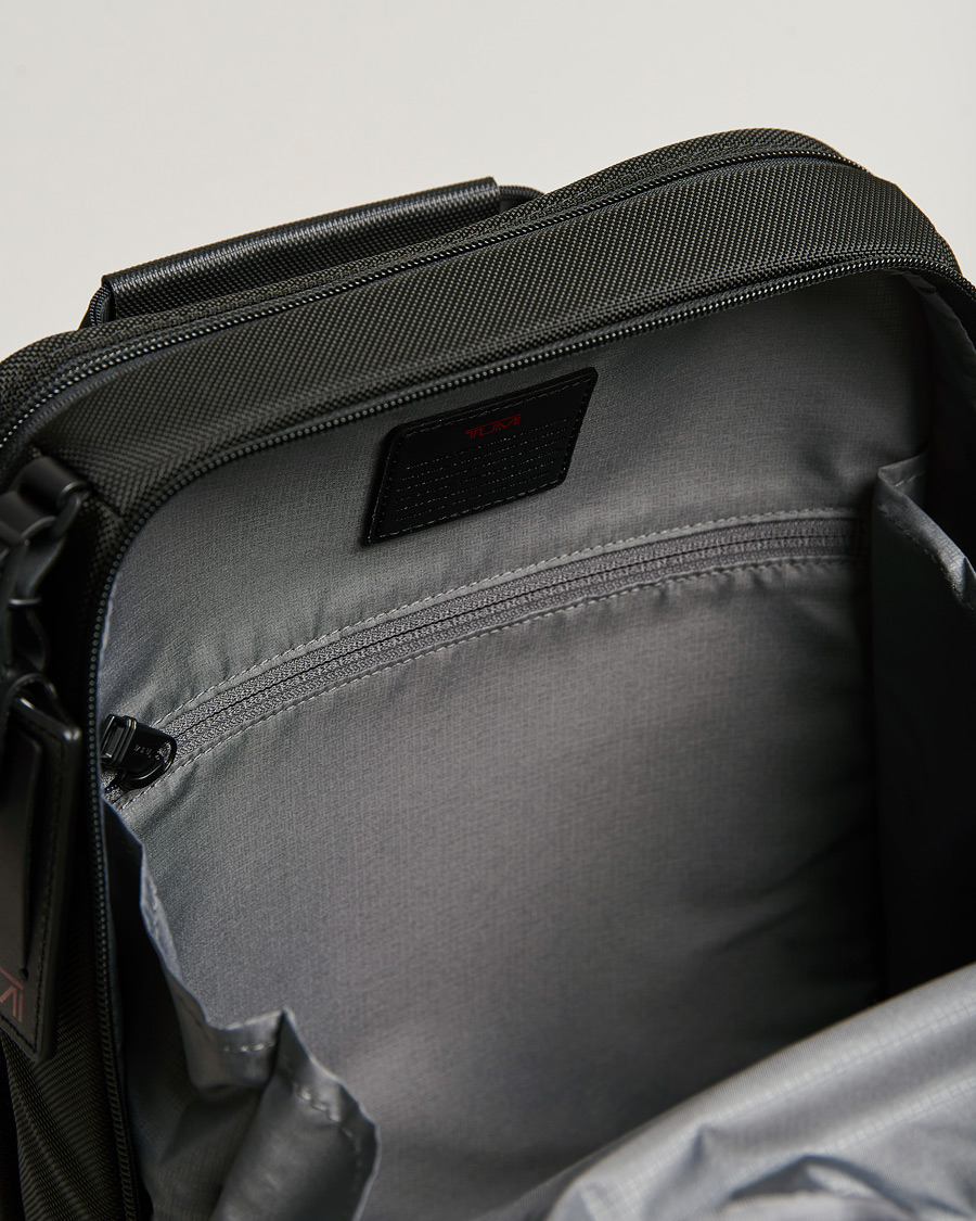 Men | Bags | TUMI | Alpha 3 Slim Backpack Black