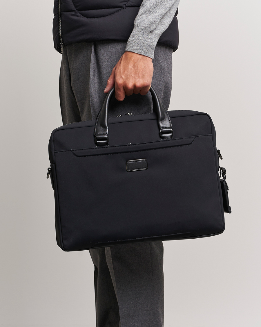 Men | TUMI Harrison Avondale Top Zip Briefcase Black | TUMI | Harrison Avondale Top Zip Briefcase Black