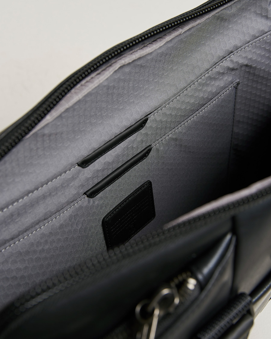 Men | Bags | TUMI | Alpha Bravo Academy Leather Brief Black
