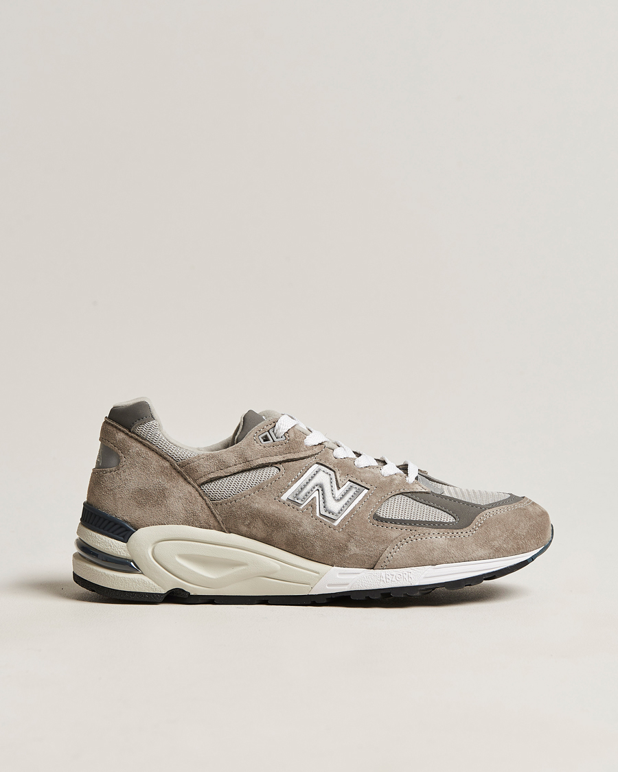 Men | Sneakers | New Balance | Made In USA 990 Sneakers Grey/White