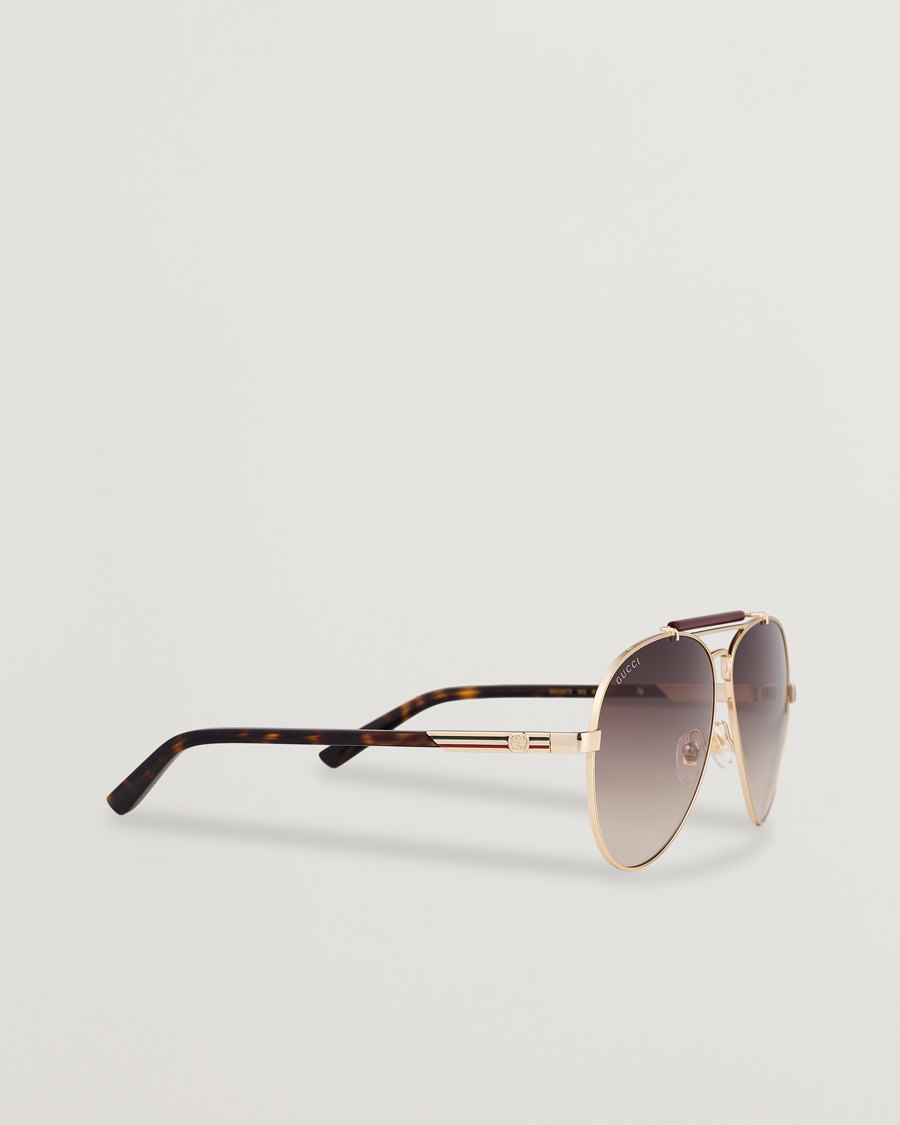 Men | Sunglasses | Gucci | GG1287S Sunglasses Havana/Gold