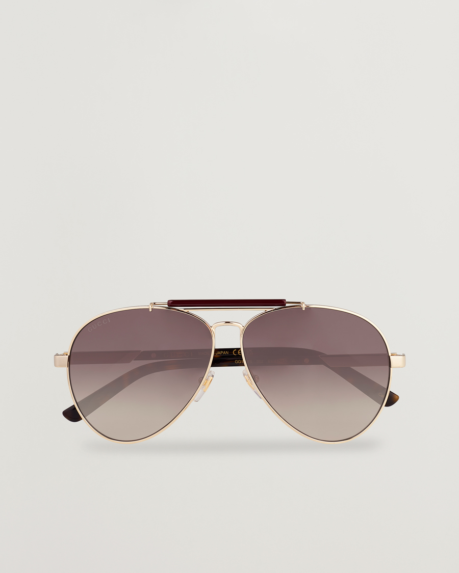 Men | Sunglasses | Gucci | GG1287S Sunglasses Havana/Gold