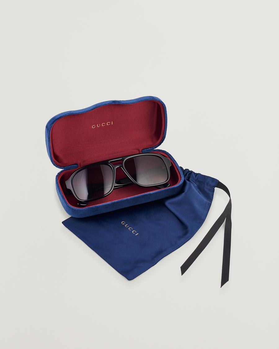 Men | Sunglasses | Gucci | GG1342S Sunglasses Black Smoke