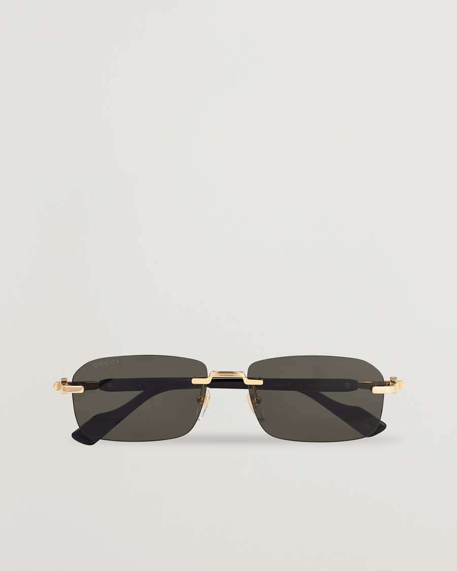Men | Sunglasses | Gucci | GG1221S Sunglasses Gold/Black