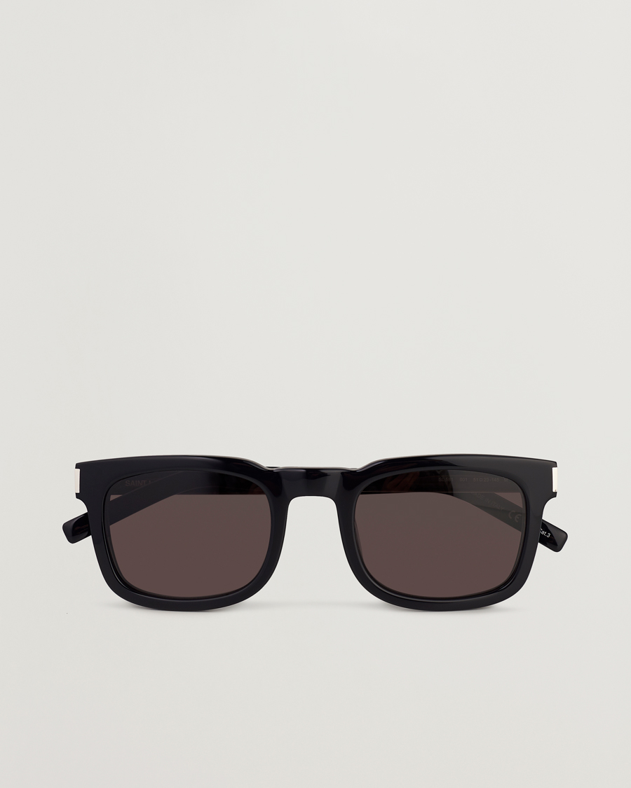 Men | Sunglasses | Saint Laurent | SL 581 Sunglasses Black/Silver