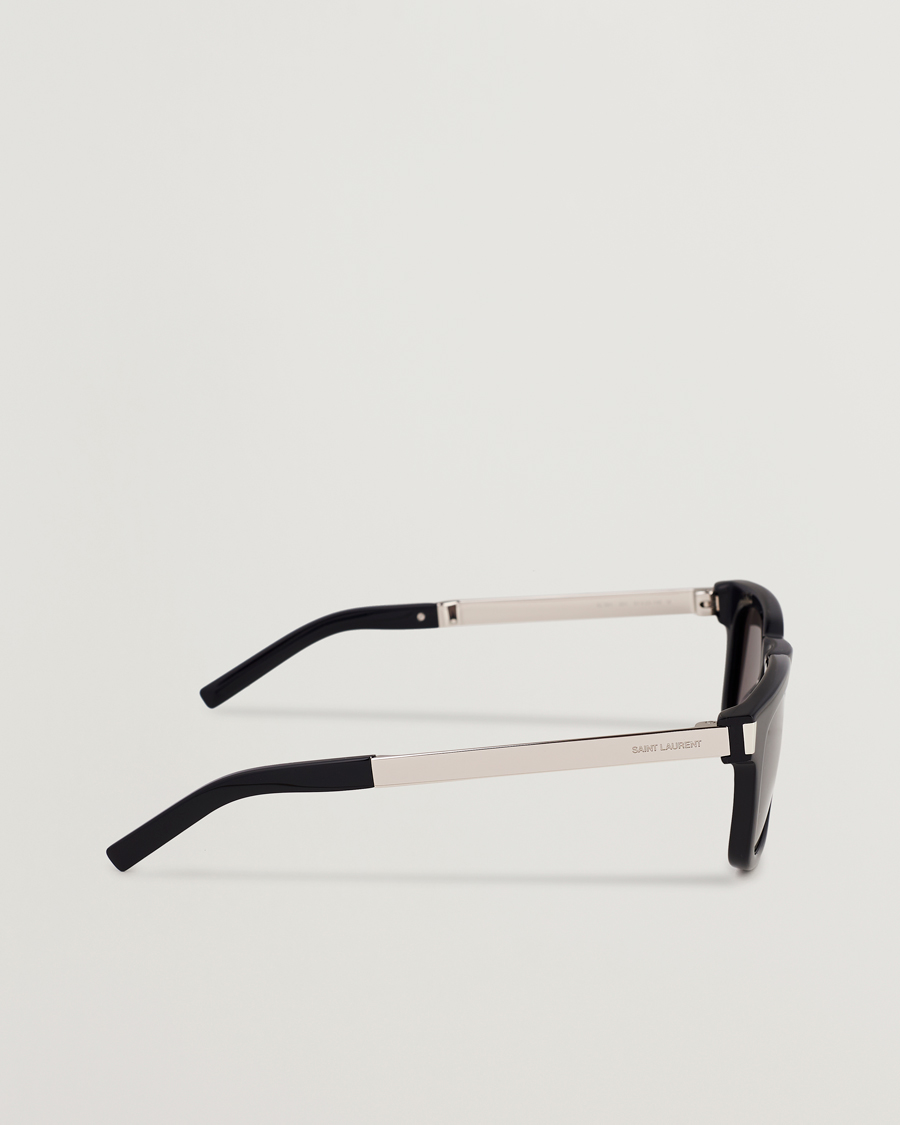 Men | Sunglasses | Saint Laurent | SL 581 Sunglasses Black/Silver