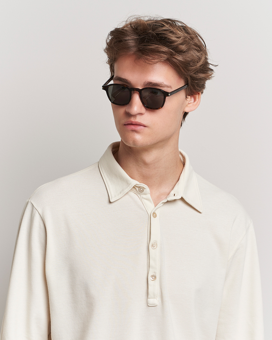 Men | Sunglasses | Saint Laurent | SL 549 SLIM Sunglasses Havana